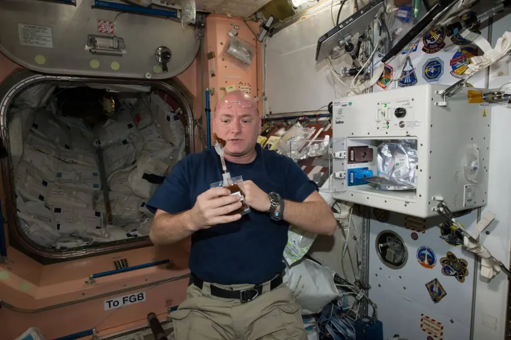 que comen los astronautas