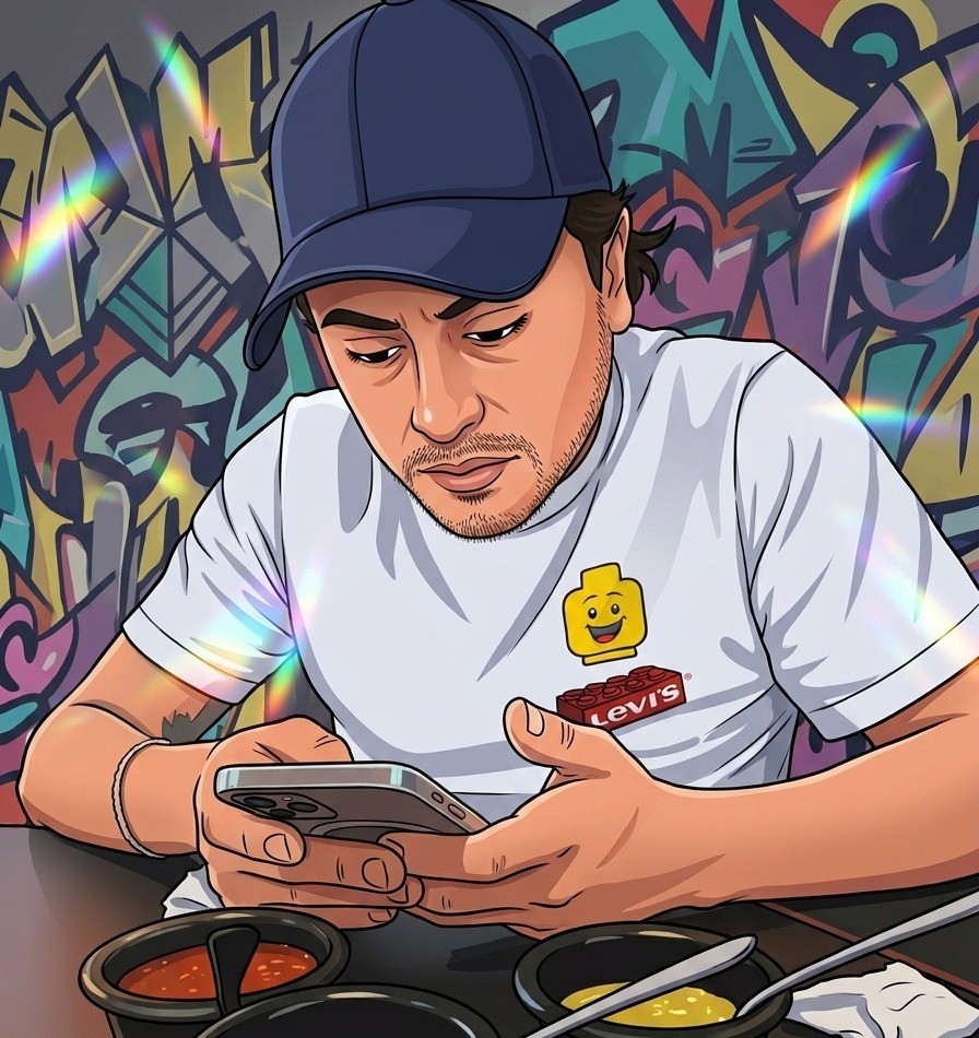 Daniel Chula Gula caricatura