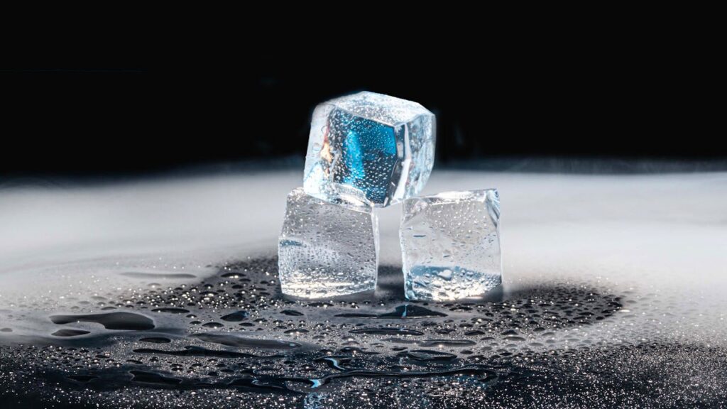 cubos de hielo
