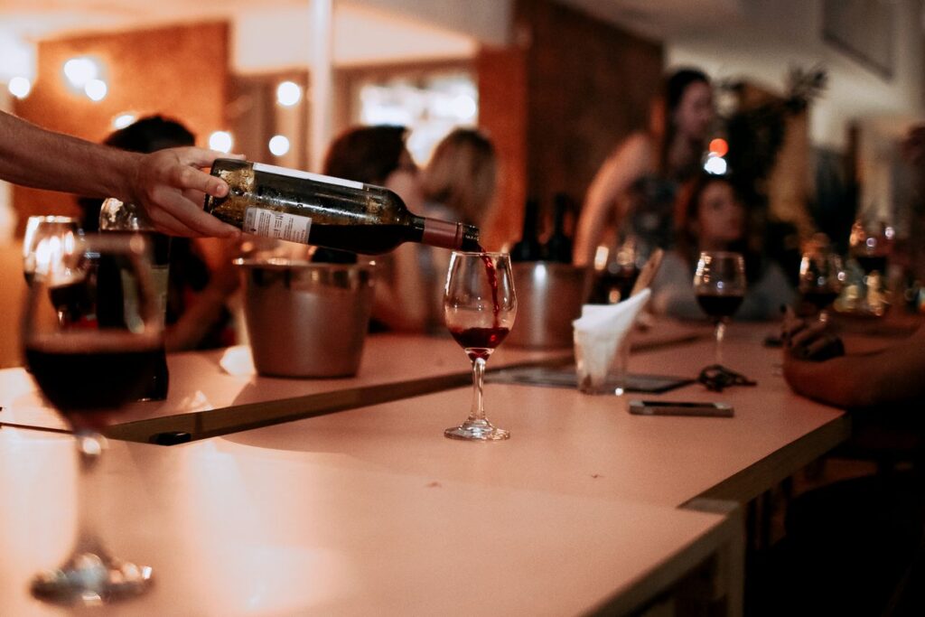 cata de vino